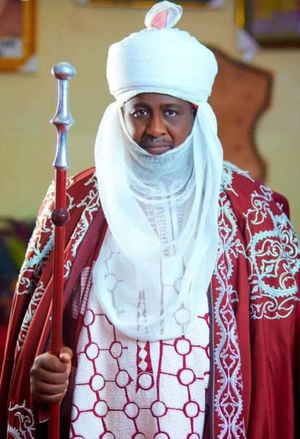 Portrait de Sa Majesté le Sultan katsina de Maradi